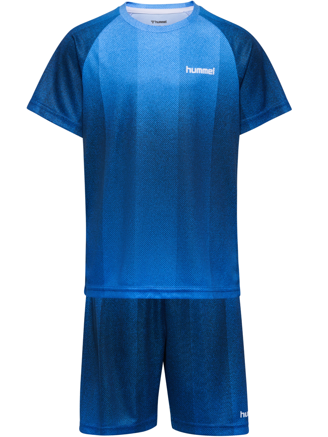 hmlJR GRADIENT STRIPE SET, DRESS BLUES, packshot