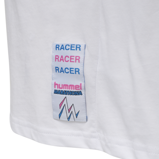 hmlMARATHONA T-SHIRT, WHITE, packshot