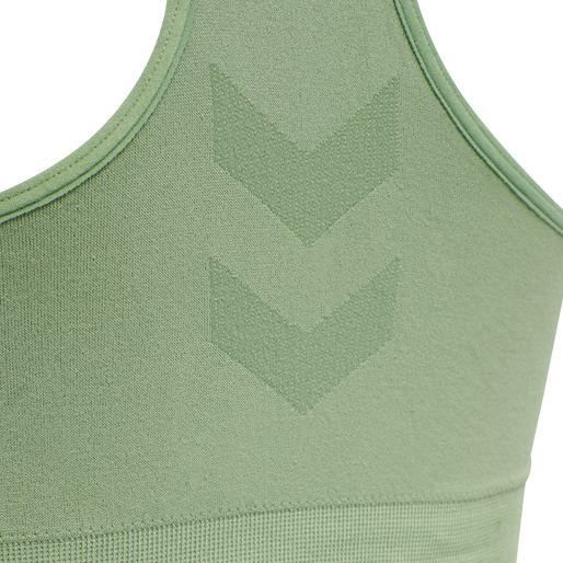 hmlTIF SEAMLESS SPORTS TOP, BASIL, packshot