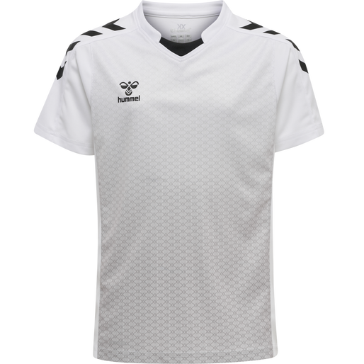 hmlCORE XK SUBLIMA JERSEY S/S KIDS, WHITE, packshot