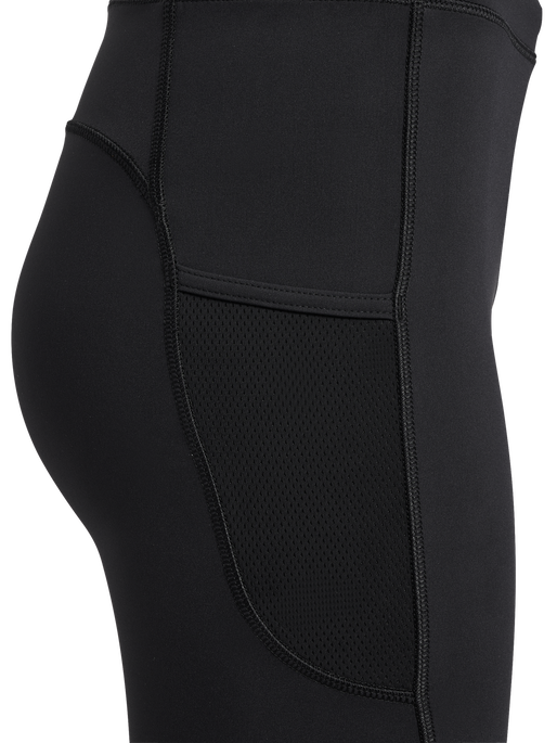 hmlRUN SHORT TIGHT WOMAN, BLACK hmlRUN SHORT TIGHT WOMAN, BLACK, packshot
