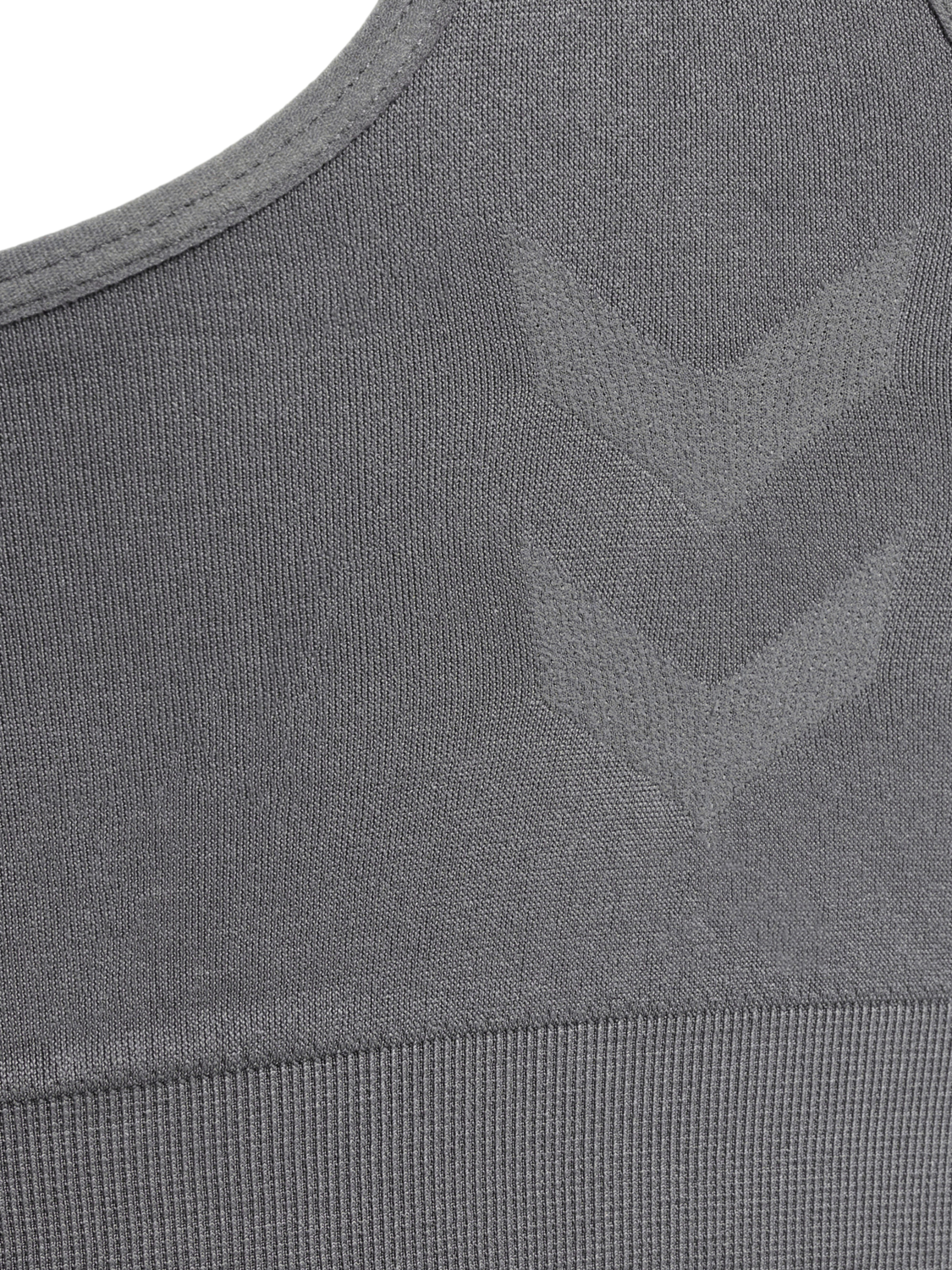 hmlTIF SEAMLESS SPORTS TOP, QUIET SHADE/QUIET SHADE, packshot