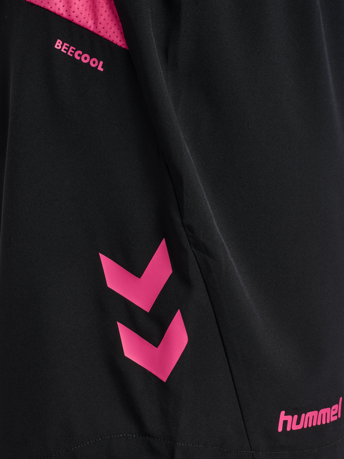 hmlBLAZE PRO TRAINING SHORTS KIDS, BLACK/PINK, packshot
