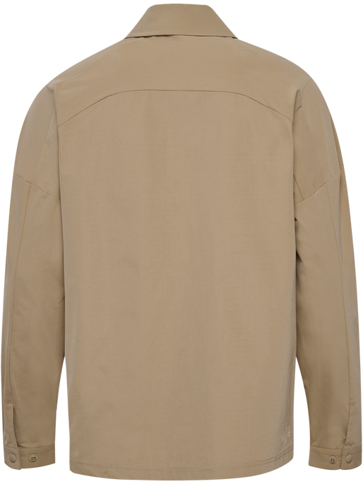 hmlSORONA LOOSE OVERSHIRT, CORNSTALK hmlSORONA LOOSE OVERSHIRT, CORNSTALK, packshot