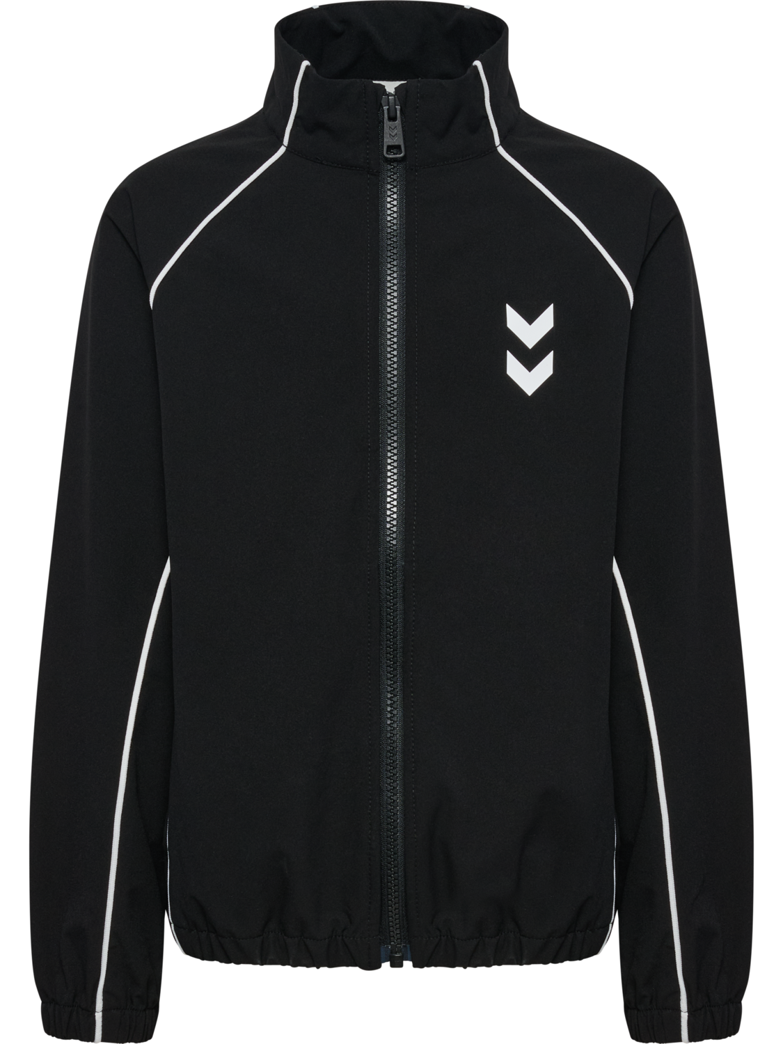 hmlJR STREET TRACKSUIT JACKET, BLACK BEAUTY, packshot