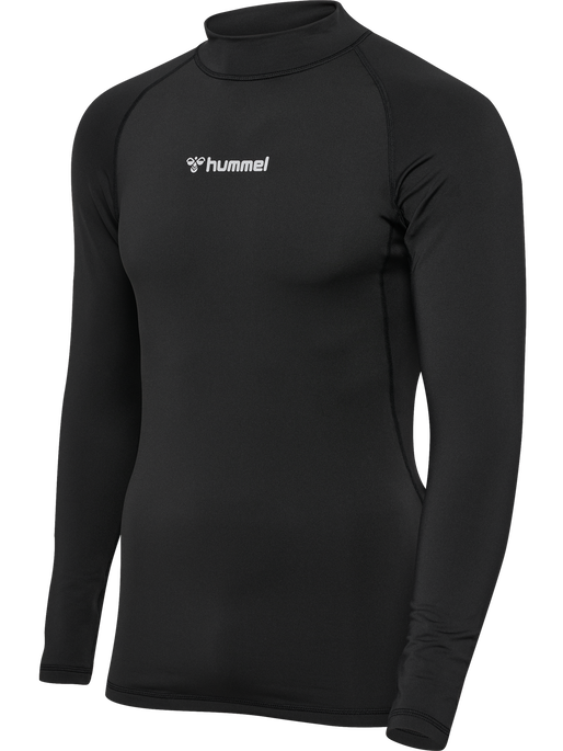 hmlBL WINTER PERFORMANCE TEE L/S, BLACK hmlBL WINTER PERFORMANCE TEE L/S, BLACK, packshot