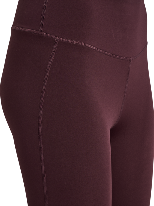 hmlPULSE HIGH WAIST TIGHTS, FUDGE hmlPULSE HIGH WAIST TIGHTS, FUDGE, packshot