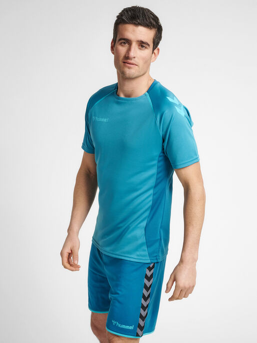 hmlAUTHENTIC PRO JERSEY S/S, CELESTIAL, model