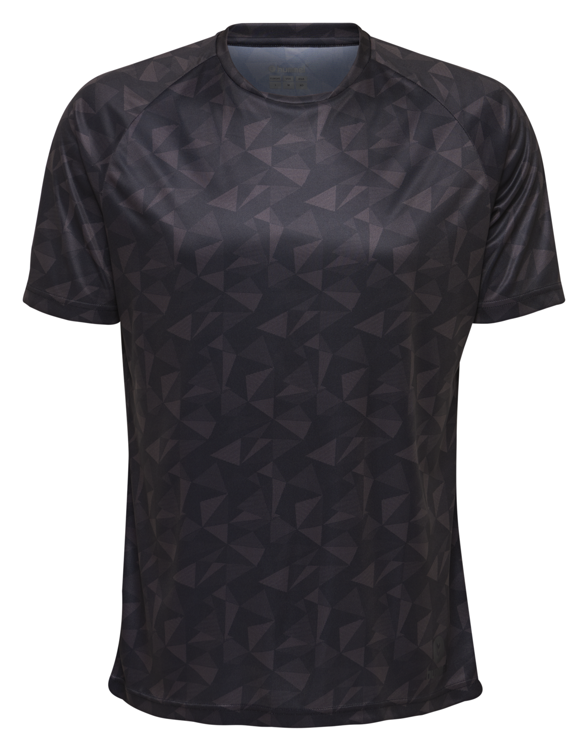 hmlACTIVE KIDS POLY JERSEY SS, BLACK, packshot