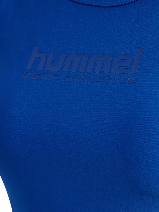 hmlFAST CROPPED TOP, OLYMPIAN BLUE hmlFAST CROPPED TOP, OLYMPIAN BLUE, packshot
