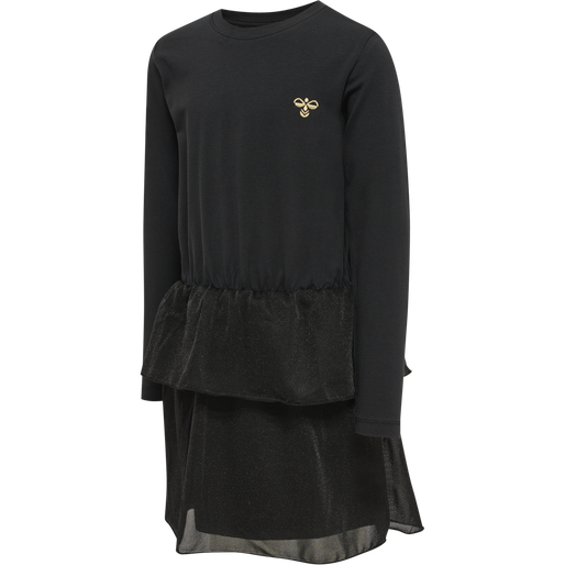 hmlELLY DRESS, BLACK, packshot