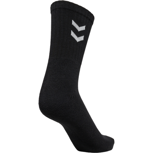 3-Pack Basic Sock, BLACK, packshot