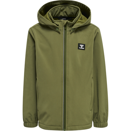 hmlMARS SOFTSHELL JACKET, CAPULET OLIVE, packshot