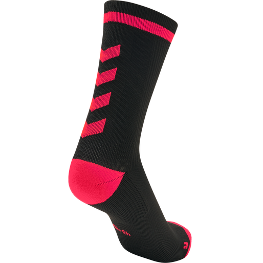 ELITE INDOOR SOCK LOW, BLACK, packshot