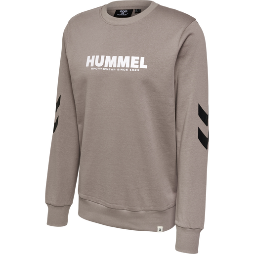 hmlLEGACY SWEATSHIRT, MOON ROCK, packshot