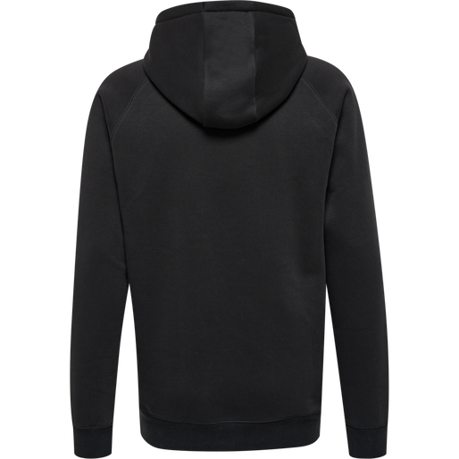 hmlRED HEAVY HOODIE, BLACK, packshot