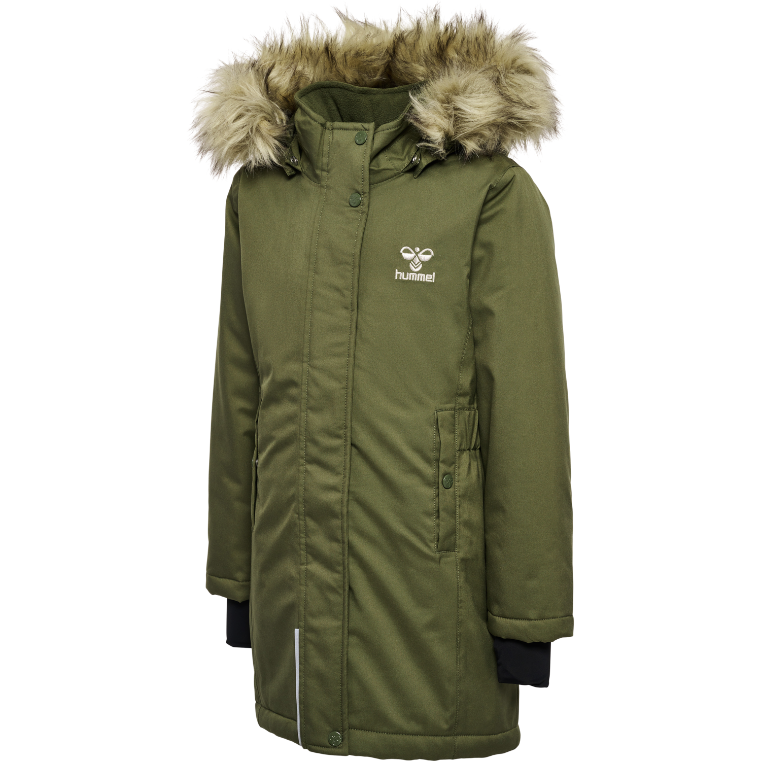 hmlALMA TEX COAT, OLIVE NIGHT, packshot