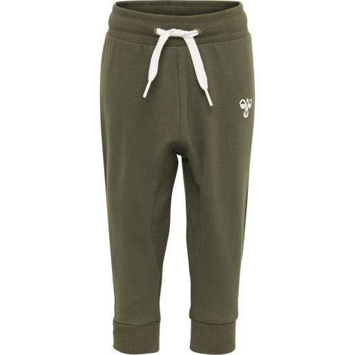 HMLAPPLE PANTS, OLIVE NIGHT HMLAPPLE PANTS, OLIVE NIGHT, packshot