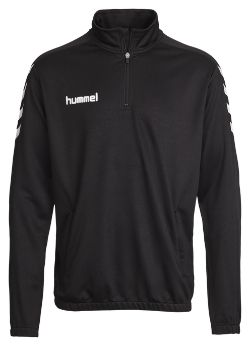 CORE 1/2 ZIP SWEAT, BLACK, packshot