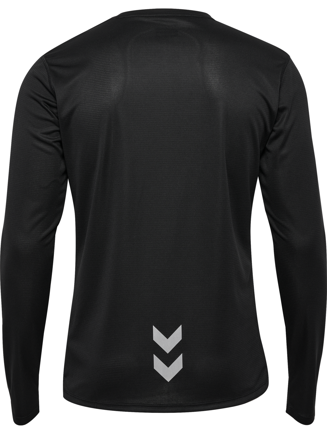 hmlRUN JERSEY L/S, BLACK, packshot