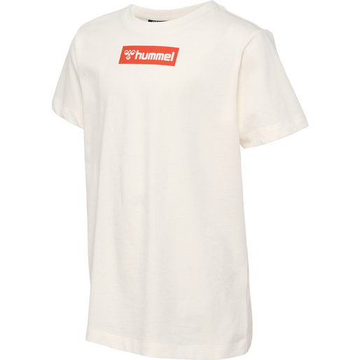 hmlFLOW T-SHIRT S/S, MARSHMALLOW, packshot