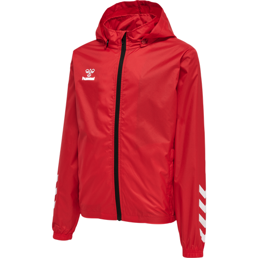 hmlCORE XK SPRAY JACKET KIDS, TRUE RED, packshot