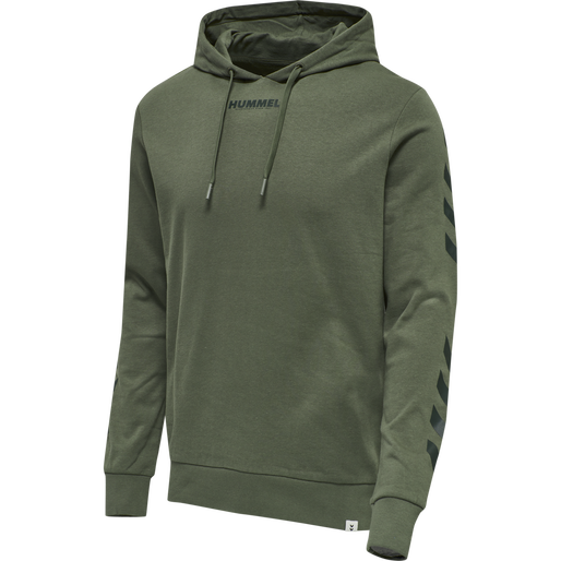 hmlLEGACY HOODIE, BEETLE, packshot