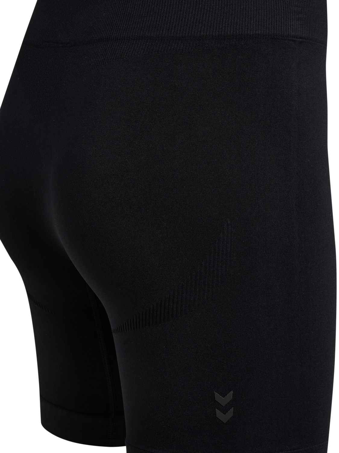 hmlFLOW SHORT TIGHTS, BLACK, packshot