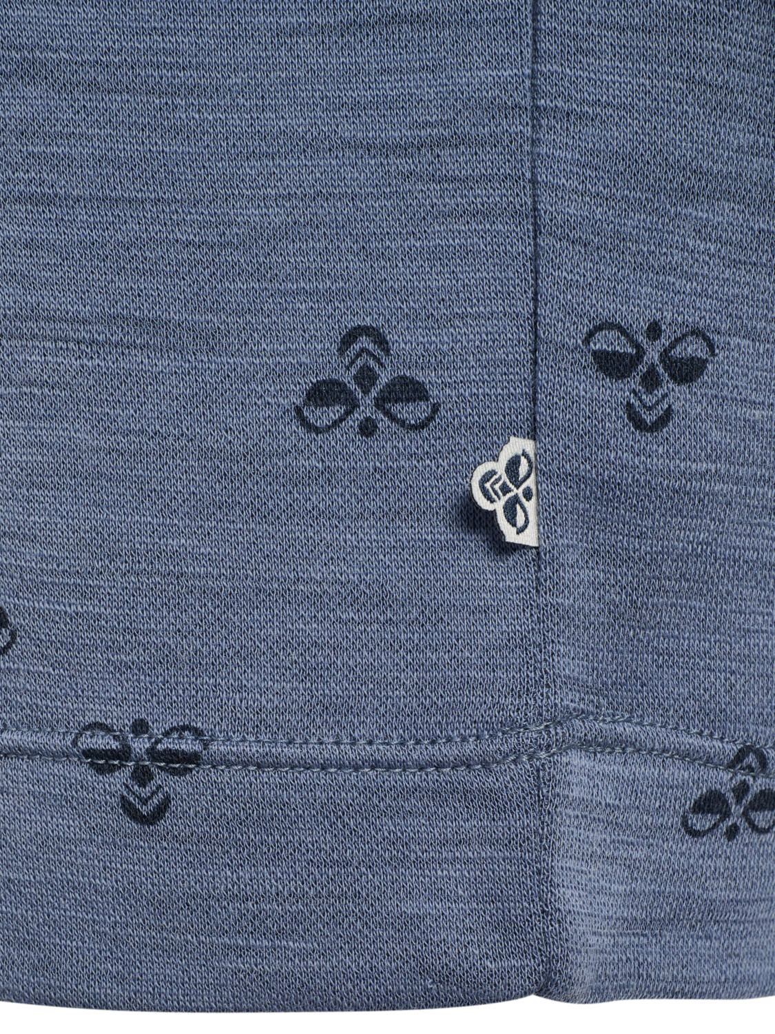 hmlMINI WOOL T-SHIRT L/S, FLINT STONE, packshot