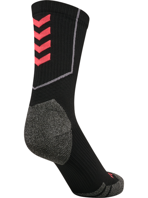 hmlBLAZE PRO TRAINING SOCKS LOW, BLACK/ORANGE hmlBLAZE PRO TRAINING SOCKS LOW, BLACK/ORANGE, packshot