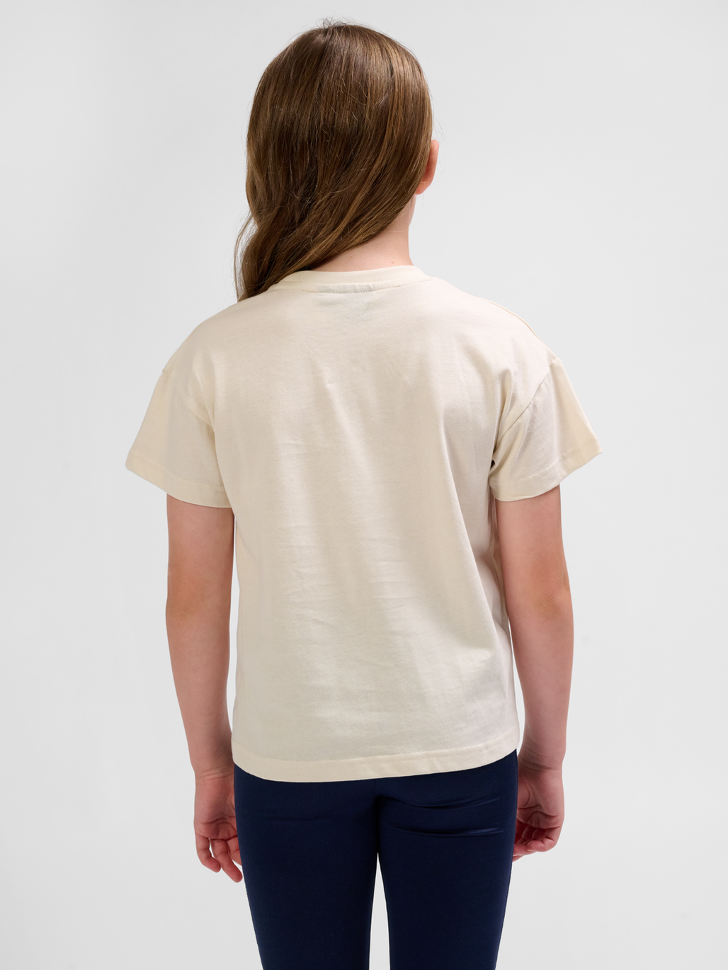 hmlLIBI T-SHIRT, WHITECAP GRAY, model