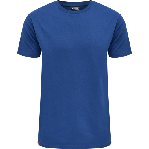 hmlRED BASIC T-SHIRT S/S, TRUE BLUE hmlRED BASIC T-SHIRT S/S, TRUE BLUE, packshot
