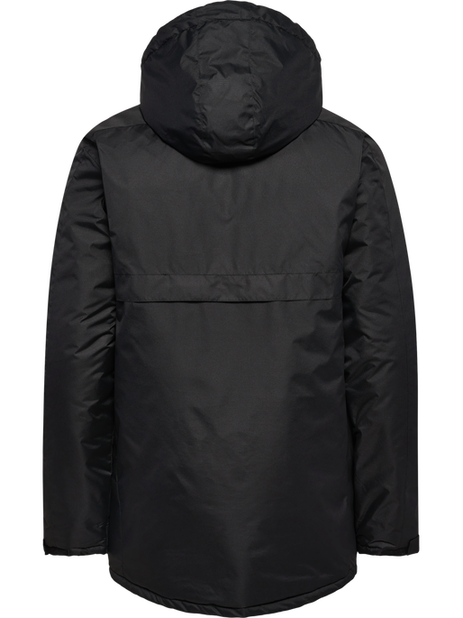 hmlGO PARKA JACKET, BLACK hmlGO PARKA JACKET, BLACK, packshot