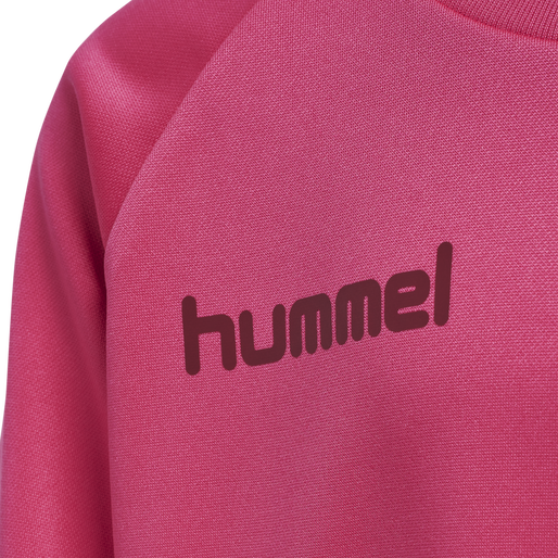 hmlPROMO KIDS POLY SWEATSHIRT, RASPBERRY SORBET hmlPROMO KIDS POLY SWEATSHIRT, RASPBERRY SORBET, packshot