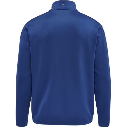 hmlCORE XK HALF ZIP POLY SWEAT, TRUE BLUE, packshot