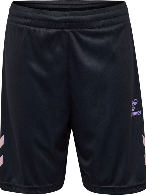 hmlSHIMMER SHORTS, BLACK, packshot