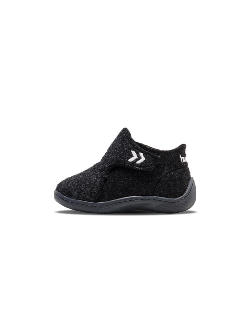 WOOL SLIPPER INFANT  , BLACK WOOL SLIPPER INFANT  , BLACK, packshot