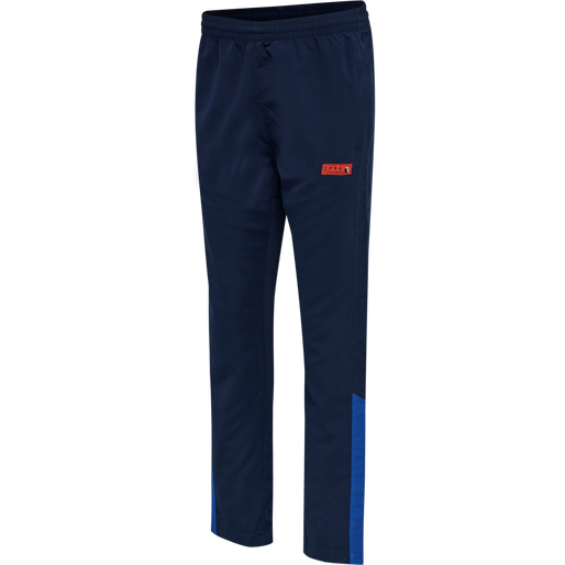 hmlPRO GRID WOVEN PANTS WO, MARITIME BLUE/SURF THE WEB, packshot