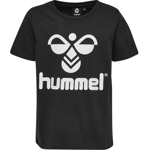 hmlTRES T-SHIRT S/S, BLACK, packshot