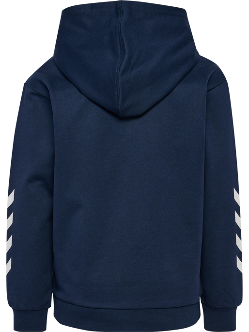 hmlJR LOGO HOODIE, DRESS BLUES, packshot