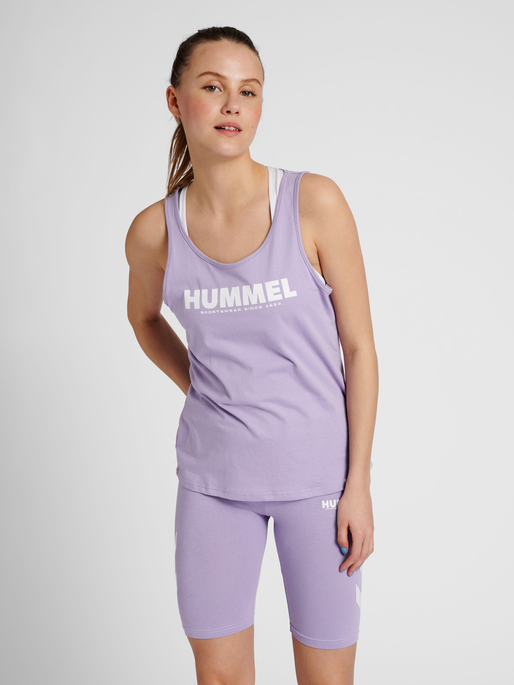 hmlLEGACY WOMAN TANKTOP, HEIRLOOM LILAC, model