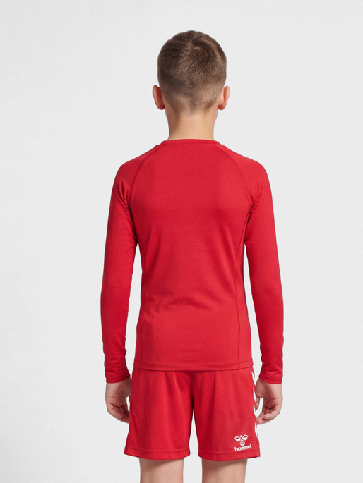 hmlBL COMFORT 2.0 TEE L/S KIDS, TRUE RED, model
