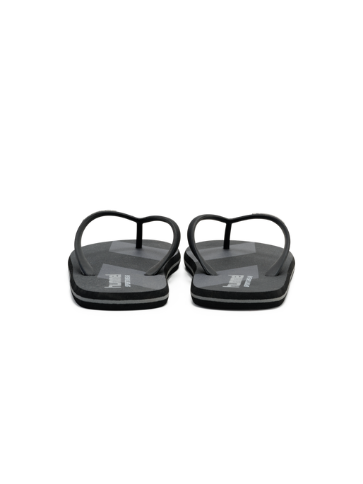 CHEVRON FLIP FLOP, BLACK, packshot