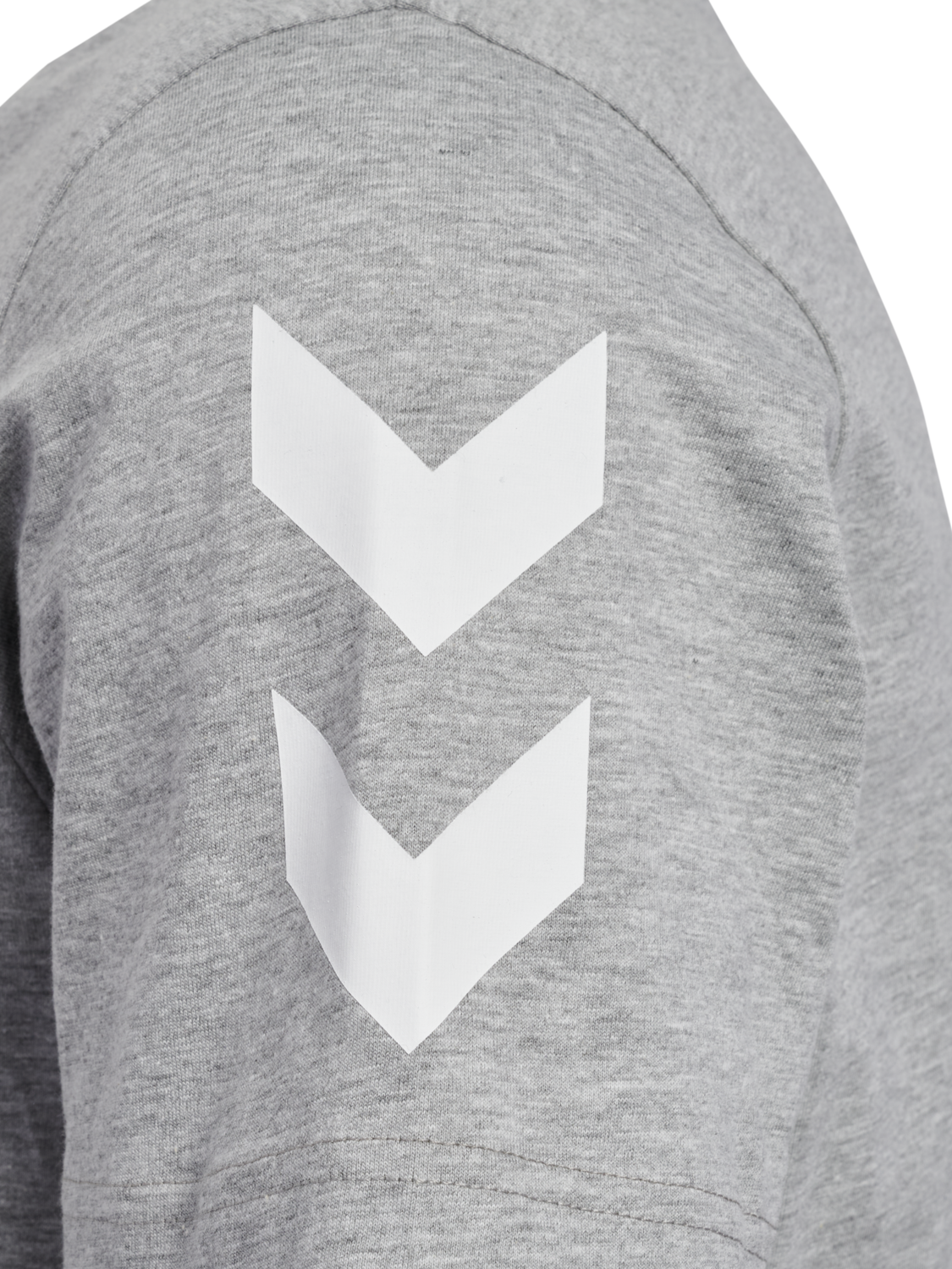 hmlLEGACY 2.0 T-SHIRT S/S, GREY MELANGE, packshot