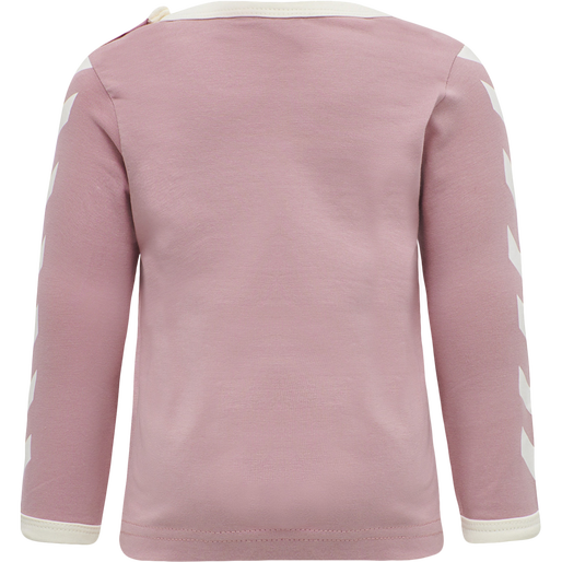 hmlFLIPPER T-SHIRT L/S, WOODROSE, packshot