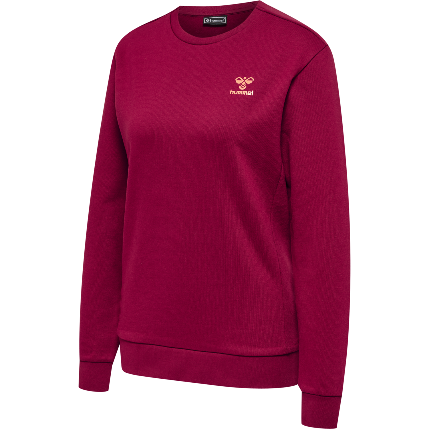 hmlOFFGRID SWEATSHIRT WO, RHUBARB/NASTURTIUM, packshot