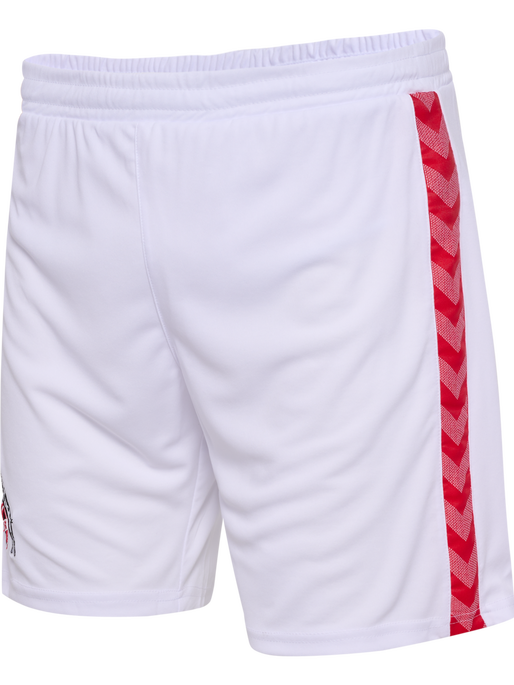 1FCK 23/24 HOME SHORTS, WHITE/TRUE RED 1FCK 23/24 HOME SHORTS, WHITE/TRUE RED, packshot
