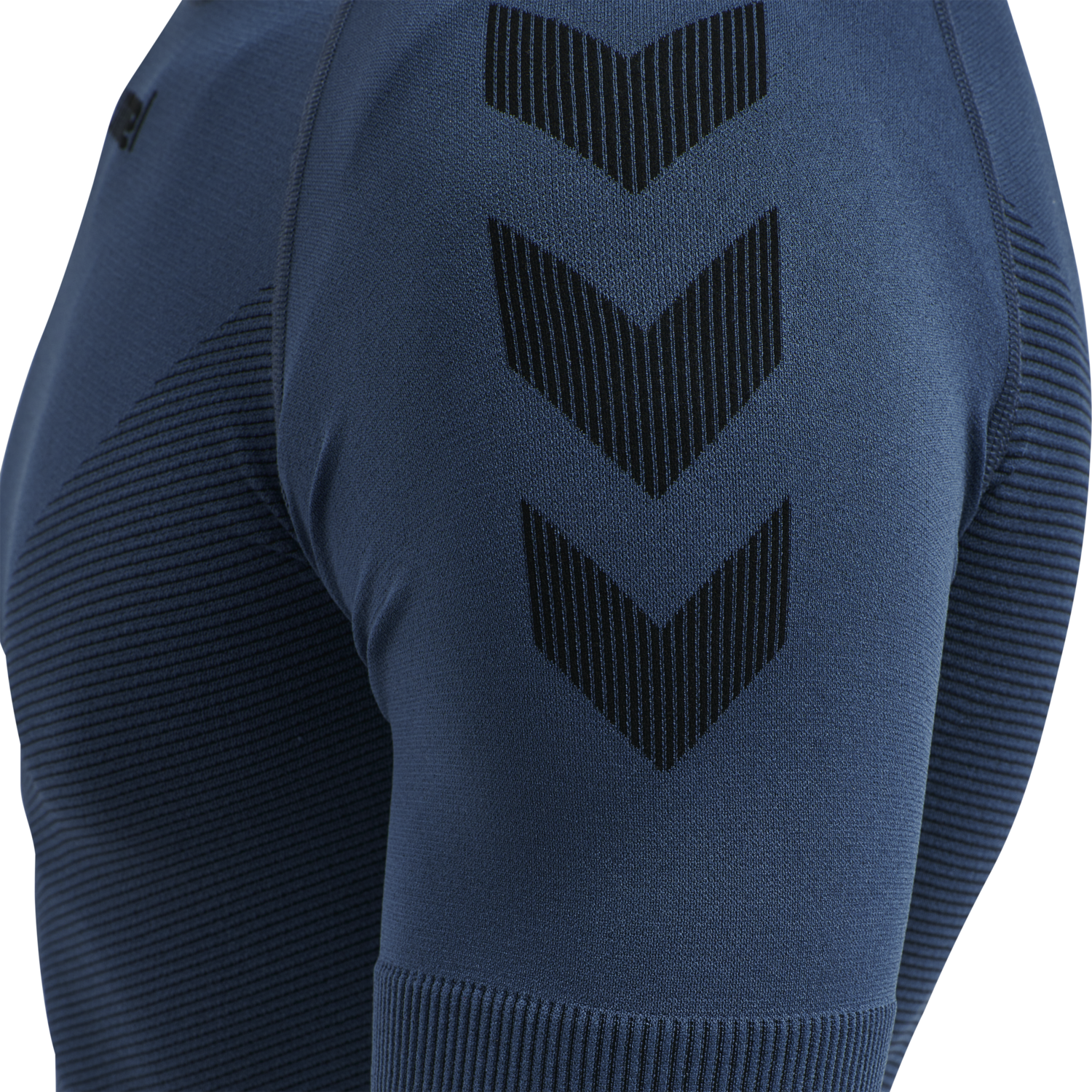 HUMMEL FIRST SEAMLESS JERSEY S/S , DARK DENIM, packshot