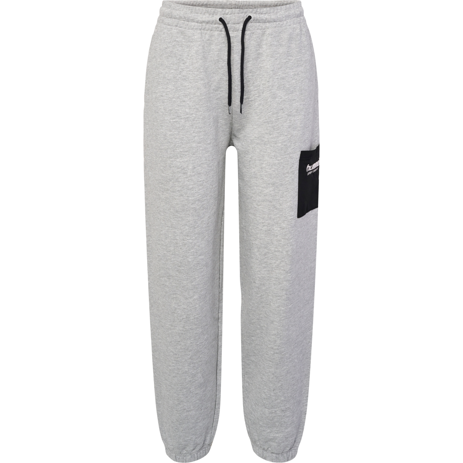 hmlLGC DACIA LOOSE PANTS, GREY MELANGE, packshot