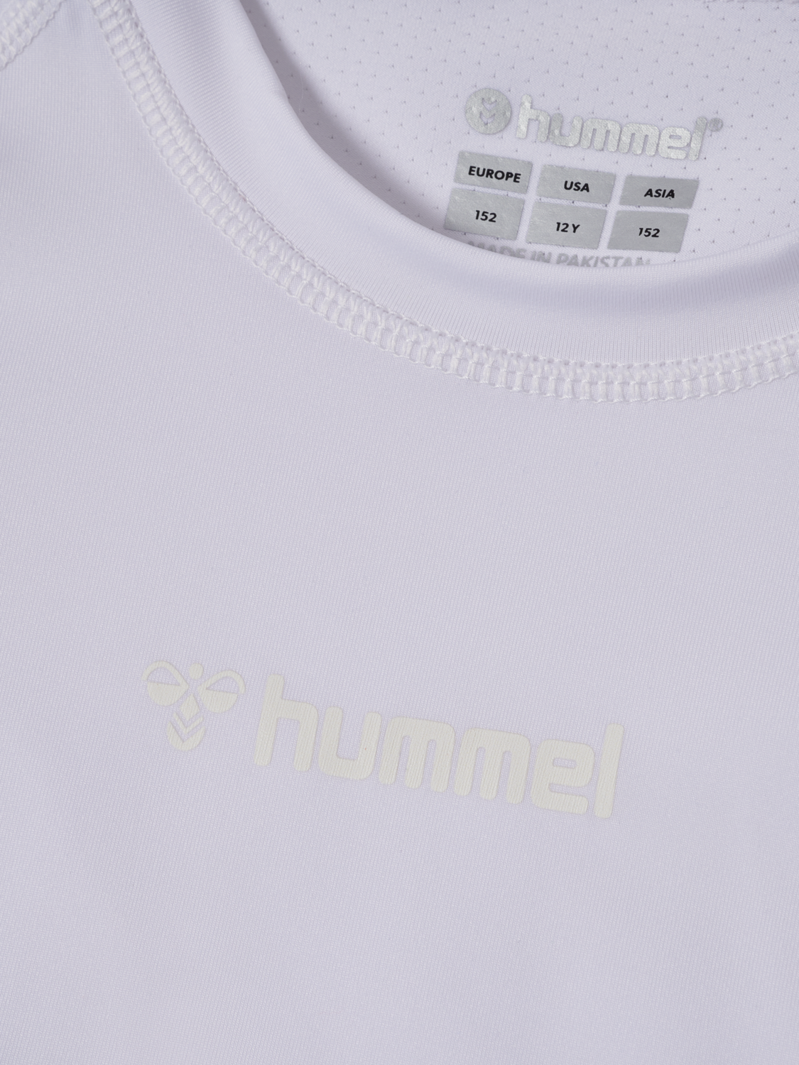 hmlBL PERFORMANCE TEE L/S KIDS, WHITE, packshot